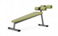 fitness equipment,gym machine gym80 & ,NEGATIVE BENCH WITH DOUBLE ROLL-GM-954