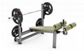 fitness equipment, gym machine, plate