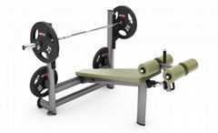  fitness gym80 equipment,gym machine,plate loaded equipment,DECLINE BENCH-GM-961