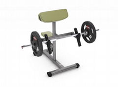 gym80 fitness equipment, gym machine, plate loaded ,SEATED SCOTT CURL-GM-972