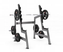 gym80 fitness equipment, gym machine, plate loaded equipment,SQUAT RACK-GM-973