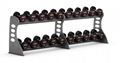 gym80 fitness equipment,gym machine, plate loaded equipment,DUMBBELL RACK-GM-983 1