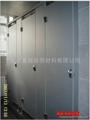 铝蜂窝板及钢板卫生间隔断