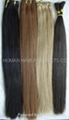 human hair bulk yaki 18" 14#,hair extension bulk,bulk hair 3