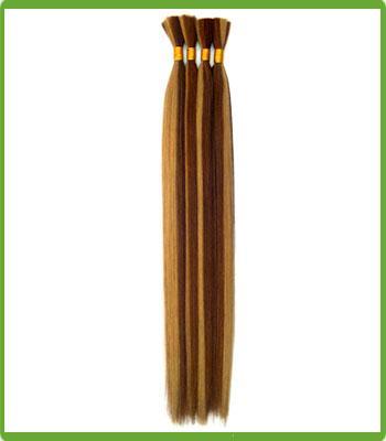 human hair bulk yaki 18" 14#,hair extension bulk,bulk hair 2