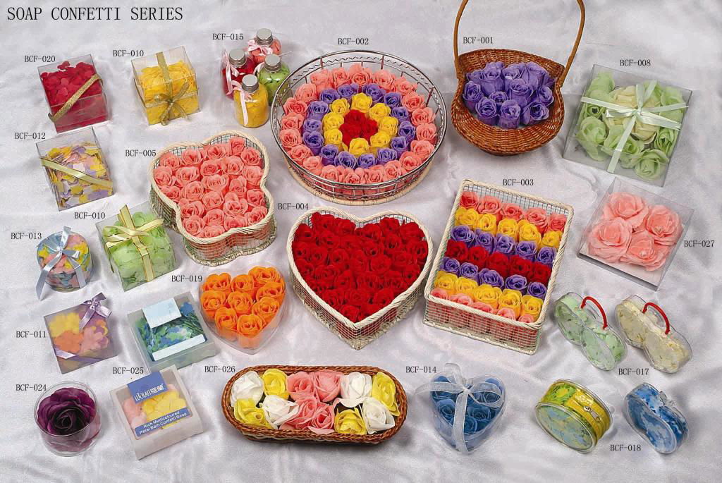 flower soap