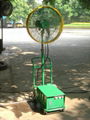 Outdoor mist cooling fan 1