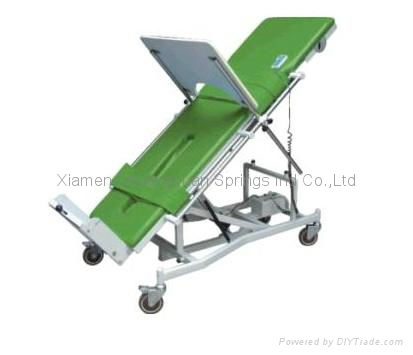 Locking gas spring for medical bed and wheelchair 4