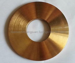 beryllium copper and phosphor bronze disc spring