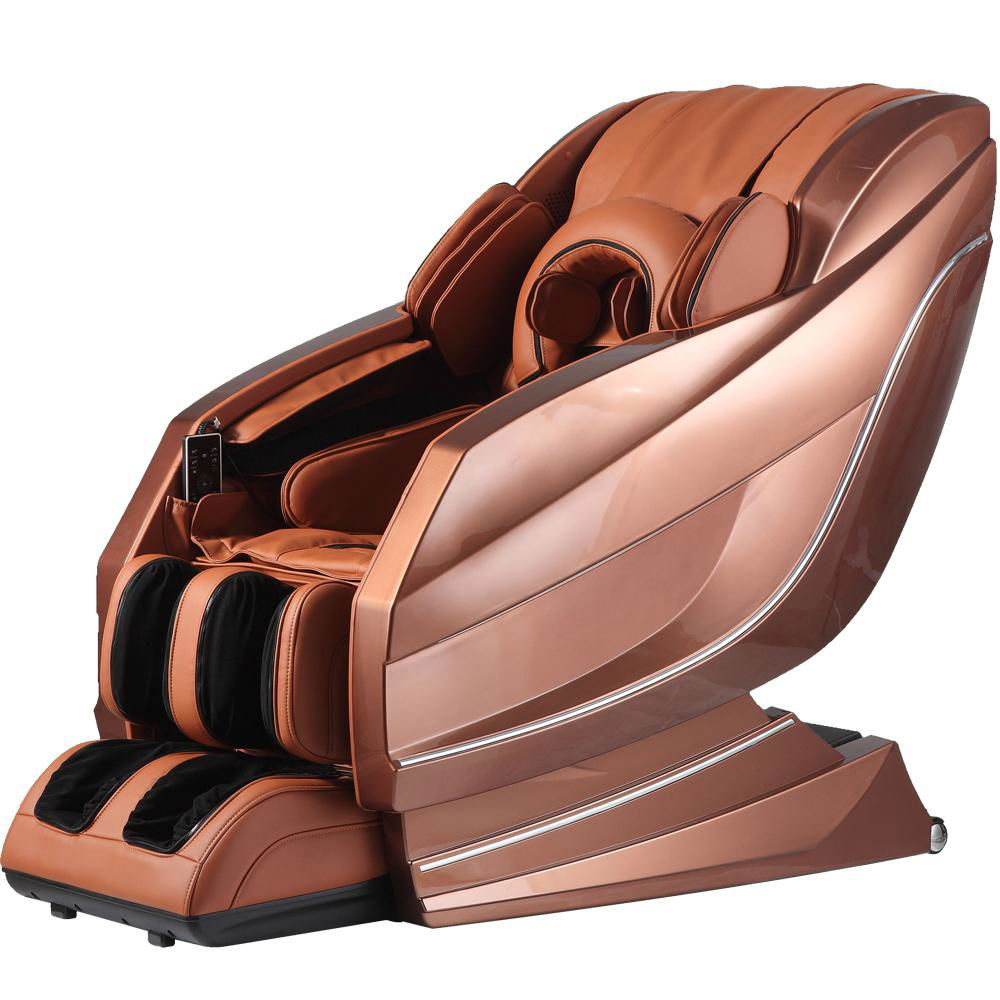 RT-A10 Luxury Ergonomic Sofa Leather 3D Body Stretch Massage Chair 2