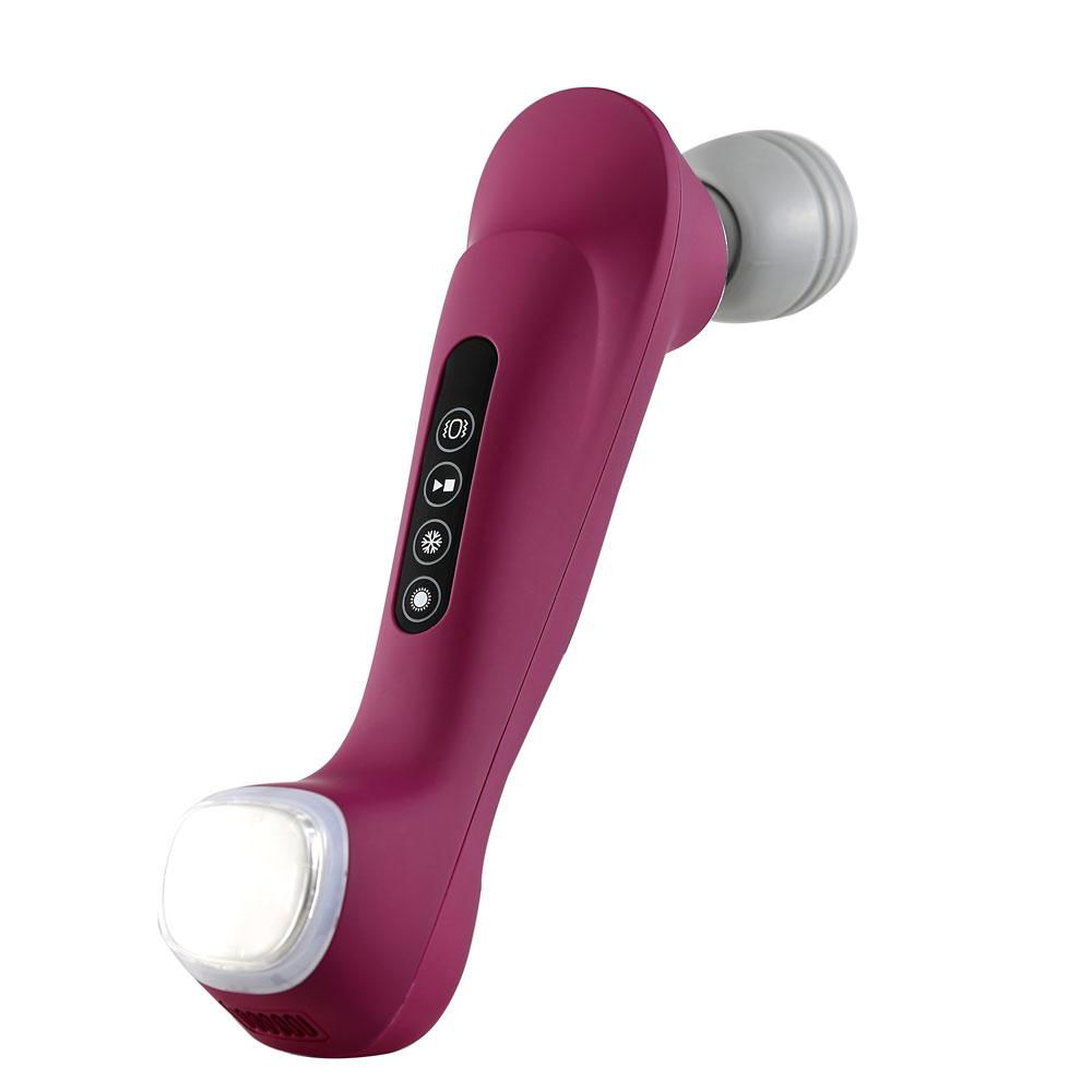 electric silicon vibrating facial massager 2