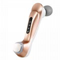 electric silicon vibrating facial massager