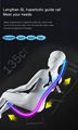 Plastic Cover 3D Deluxe Full Body Rollers Zero Gravity 4D Massager Chairs 