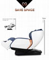 Deluxe multifunctional Air Bag Body Care Massage Chair With Foot Rollers