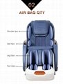 Deluxe multifunctional Air Bag Body Care Massage Chair With Foot Rollers 18