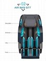 American 3D Luxury Electric 4d zero gravity Full Body Shiatsu Massage Chair 