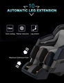 American 3D Luxury Electric 4d zero gravity Full Body Shiatsu Massage Chair 