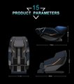 American 3D Luxury Electric 4d zero gravity Full Body Shiatsu Massage Chair 