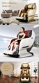 Luxury Full Body 3D Zero Gravity Leather Massage Chair  11