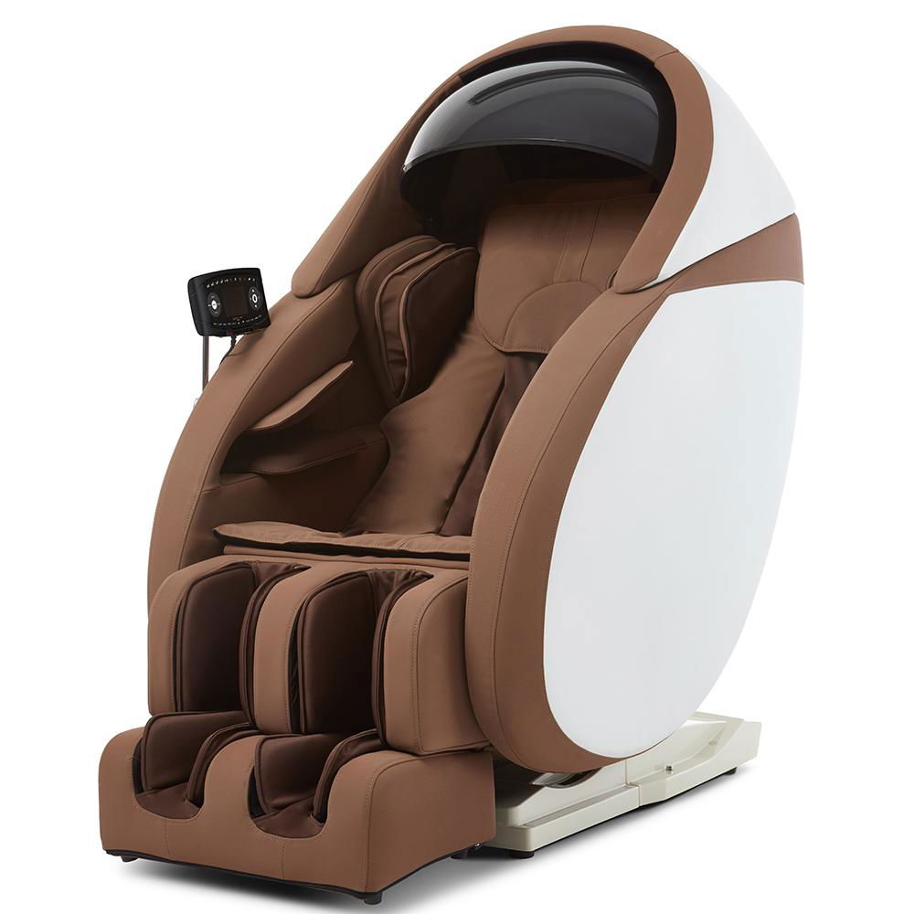 Wholesale 3D Air Bags Recliner Rocking Massage Chair  With Foot Rollers 2