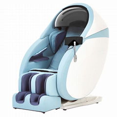 Wholesale 3D Air Bags Recliner Rocking Massage Chair  With Foot Rollers