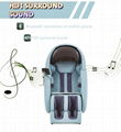 Wholesale 3D Air Bags Recliner Rocking Massage Chair  With Foot Rollers