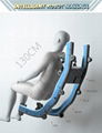 Luxury Modern Full Body Shiatsu Foot Spa Yoga Stretch Massage Chair