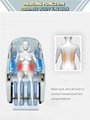 Luxury Modern Full Body Shiatsu Foot Spa Yoga Stretch Massage Chair