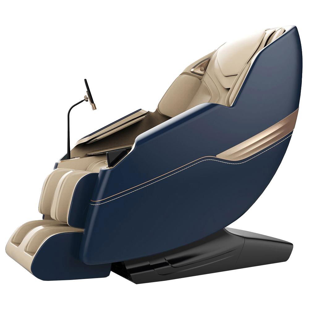 Easy Control Touch Screen Voice Full Body Recliner Massage Chair  5