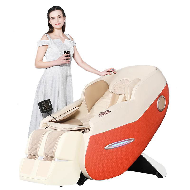 Human Touch L Shape Recliner Massage Chair Air Pump 3