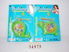 wind up fishing game