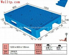 苏州塑料托盘仓储物流带盖托盘