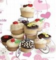 3-tier cup cake stand