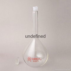 Volumetric flasks and conical measure