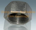 malleable iron pipe fitting hexagon cap