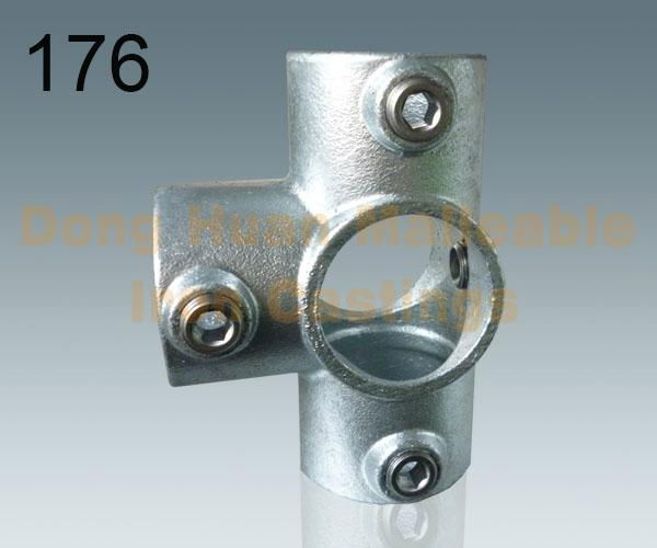 malleable iron tube clamps