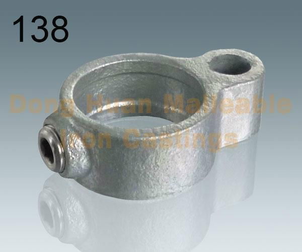 malleable iron tube clamps