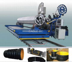 HDPE/PP Profiled Pipes Production Lines