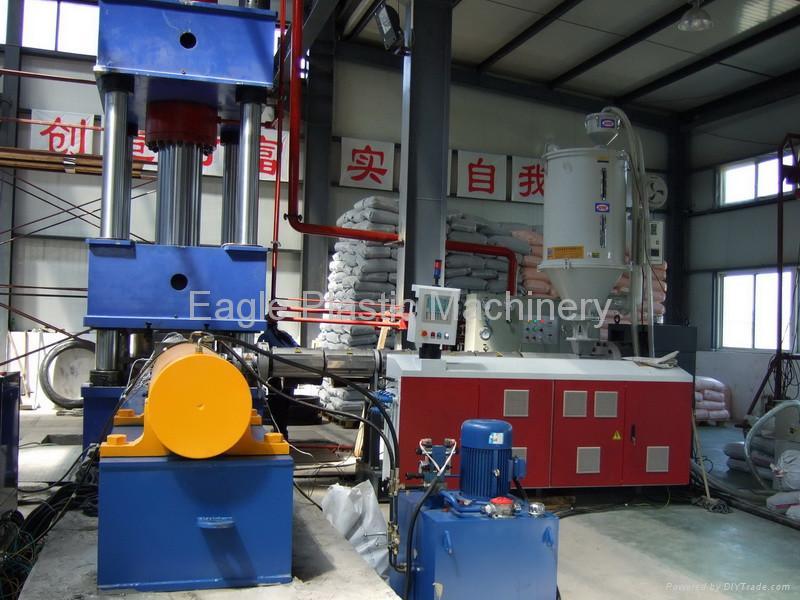 HDPE pipe fittings machine 