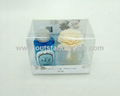 sola flower with glass bottle for gift set