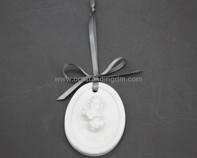  plaster angel with ribbon for car diffuser