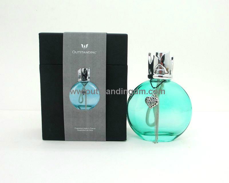 150ml blue glass bottle with ceramic cap