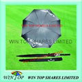 30" fiberglass golf umbrella with PU