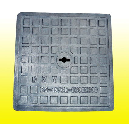 Cast iron manhole cover