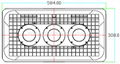 LED flood light/explosion proof lighting /explosion proof light fixture 