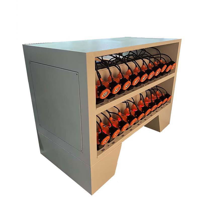 DCR-20 (40 units ) Charging Rack for KL8LM Mining Cap Lamp 2