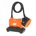 KL8LM 25000Lux digital corded mining cap