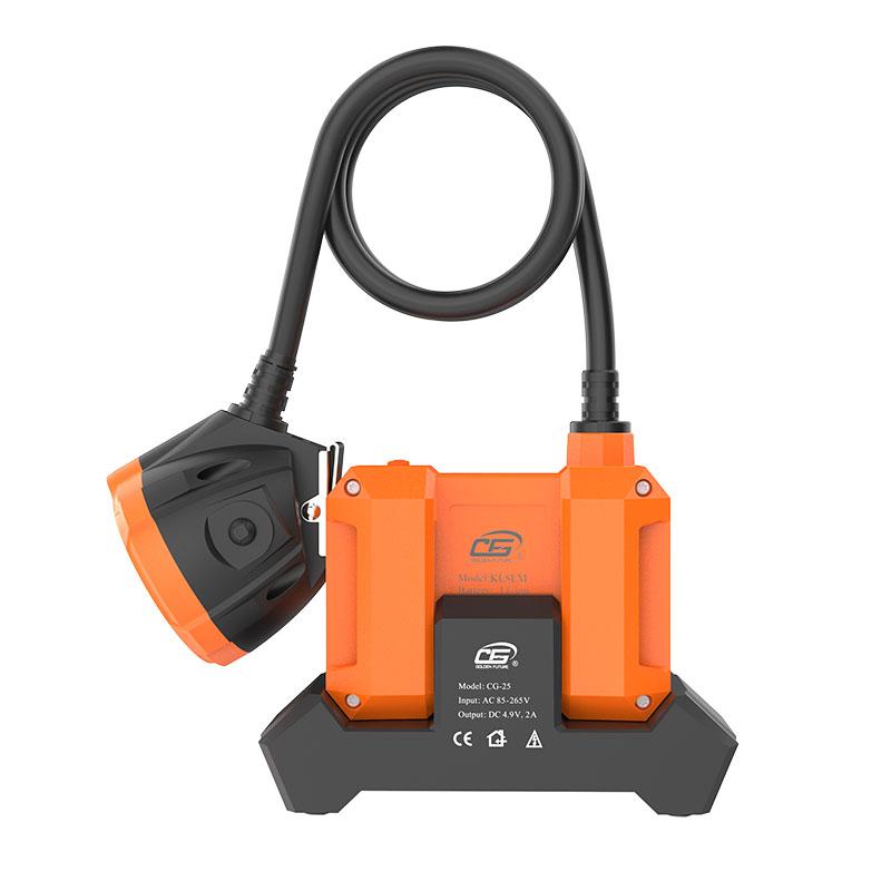 KL8LM 25000Lux digital corded mining cap lamp rechargeable miner lamp  3