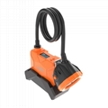 KL8LM 25000Lux digital corded mining cap lamp rechargeable mine lamp 