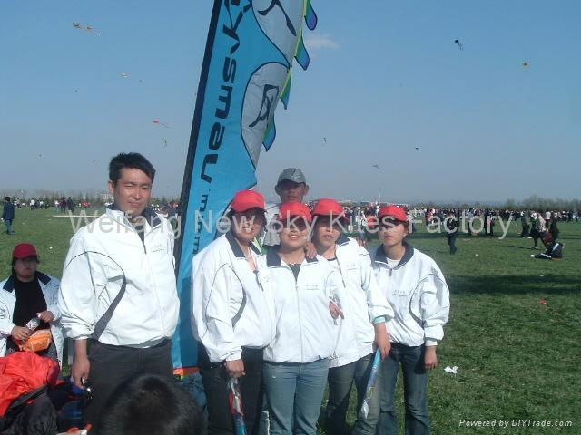 Our kites in Weifang kite festival 2009